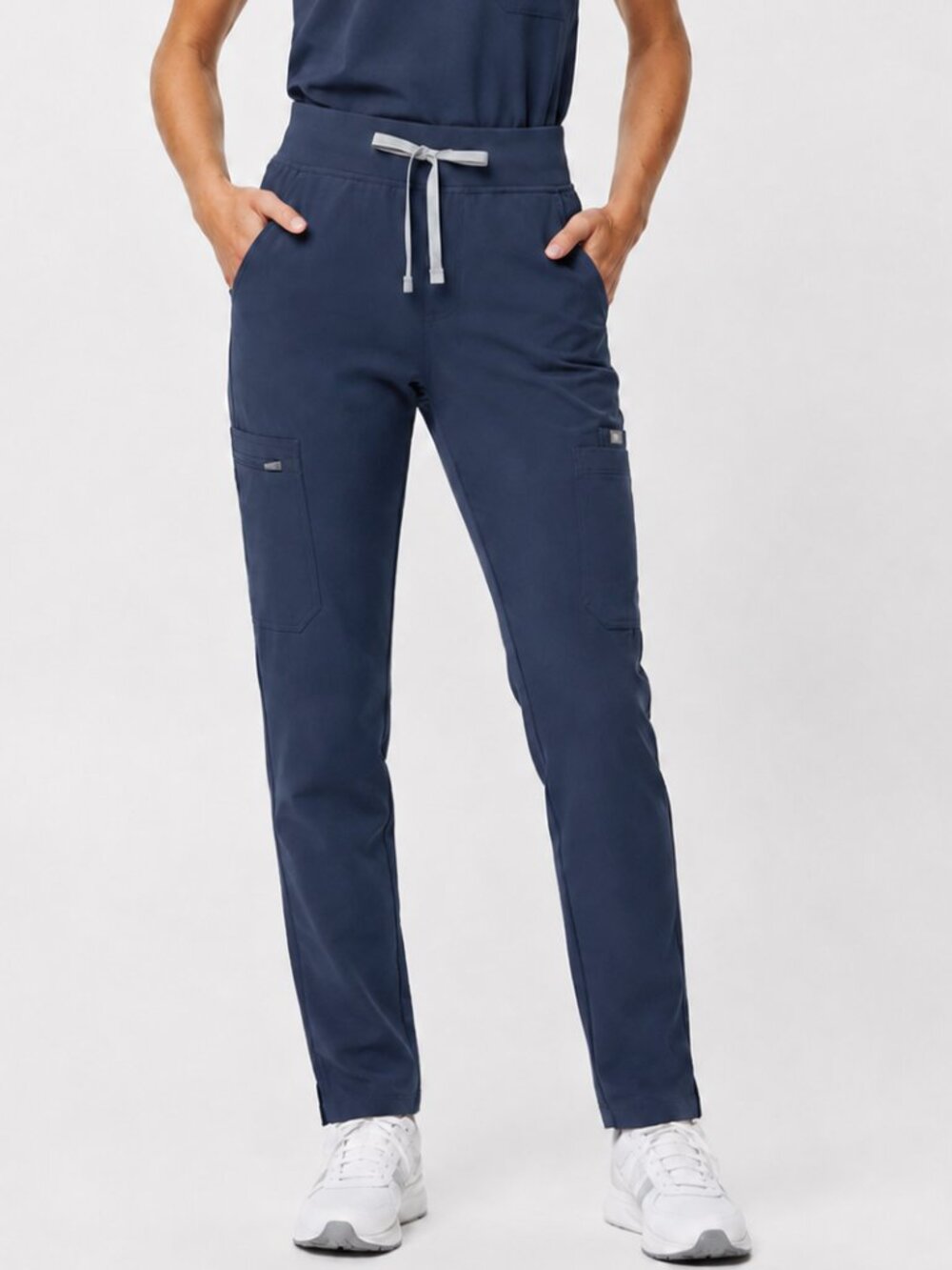 FIGS Yola High-Rise Pants XS Dark Harbor